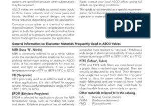 Asco Red Hat Ii Wiring Diagram asco Engineering Guide 061108 Valve Nitric Acid