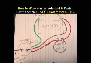 Atv Starter solenoid Wiring Diagram 4 Wire solenoid Diagram Electrical Wiring Diagram