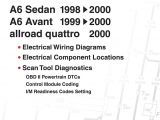 Audi A6 Wiring Diagrams Free Audi A6 Electrical Wiring Manual A6 Sedan 1998 2000 A6