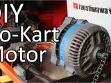 Auto Alternator Wiring Diagram Converting A Car Alternator Into A Go Kart Motor Youtube
