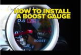 Auto Gauge Boost Gauge Wiring Diagram How to Install Boost Gauge Diy Youtube