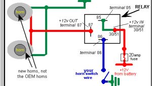 Auto Horn Wiring Diagram How to Wire A Relay for Horns On Mgb and Other British Cars Moss
