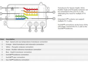 Autohelm 4000 Wiring Diagram Buy Raymarine Itc 5 Instrument Transducer Converter E70010 In Canada