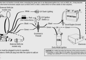 Autometer Shift Light Wiring Diagram Auto Meter Tach to Msd 6al Box Wiring Wiring Diagrams Data