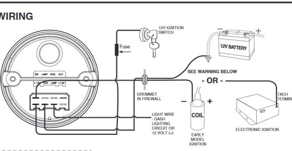 Autometer Shift Light Wiring Diagram Auto Meter Tach to Msd 6al Box Wiring Wiring Diagrams Data