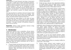 Automotive Wiring Diagram software Automating Wire Harness Design In today S Automotive Automotive Wiring Diagram software Automating Wire Harness Design In today S Automotive