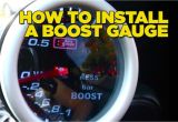 Autotecnica Gauge Wiring Diagram How to Install Boost Gauge Diy Youtube