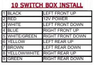 Avs 7 Switch Box Wiring Diagram Air Ride Switch Box Wiring Diagram Wiring Diagram