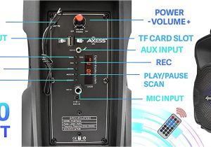 Axess Bluetooth Speaker Wiring Diagram Disco Lights Fm Aux Party Speaker Wireless Portable Axess Bluetooth Speaker Wiring Diagram Disco Lights Fm Aux Party Speaker Wireless Portable