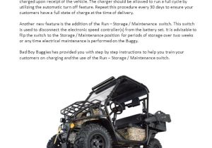 Bad Boy Buggy Wiring Diagram 72v Recoil Recoil is Instinct New Vehicle Delivery Tips Ppt