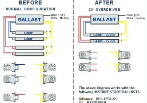 Ballast Wiring Diagrams Ballast bypass Wiring Diagram Inspirational 3 L Ballast Wiring