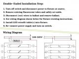Ballast Wiring Diagrams Led Fluorescent Retrofit Wiring Diagram Wiring Diagram