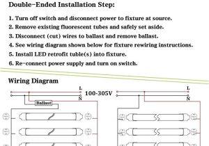 Ballast Wiring Diagrams Led Fluorescent Retrofit Wiring Diagram Wiring Diagram
