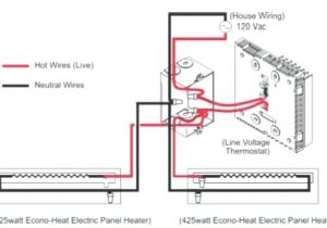 Baseboard Heater Wiring Diagram thermostat 120v Baseboard Heater with thermostat 8 Foot Wiring Diagram Best Com