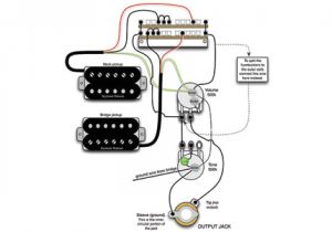 Bass Wiring Diagram 2 Volume 1 tone Mod Garage A Flexible Dual Humbucker Wiring Scheme Premier Guitar