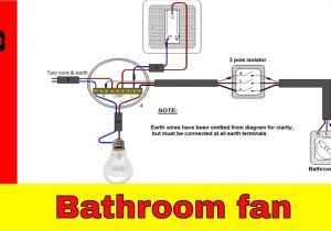 Bathroom Fan Light Switch Wiring Diagram How to Wire Bathroom Fan Uk Youtube