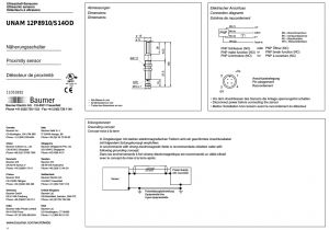 Baumer Ch 8501 Wiring Diagram Baumer Unam 12p8910 S14od User Manual 3 Pages