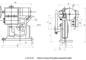 Bernard Actuator Wiring Diagram Bsy 60 K F 30h 4 20ma 600nm 220v 380v Bernard Electric Actuator