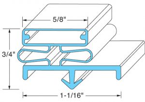 Beverage Air Freezer Wiring Diagram Beverage Air 703 814b Gasket 52 Long Hinged Parts