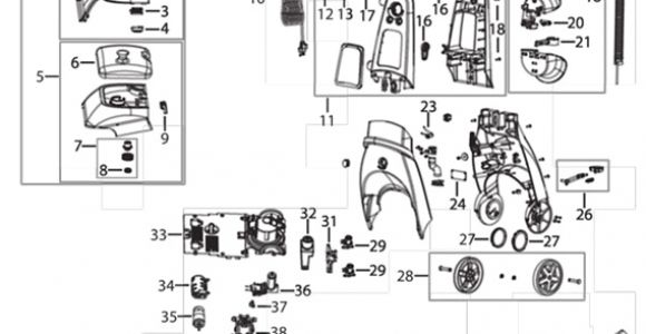 Bissell Proheat 2x Wiring Diagram Bissell Proheat 2x Deep Cleaner 1383