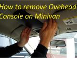 Blazer Overhead Console Wiring Diagram How to Remove Overhead Console On Caravan town and Country Youtube