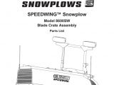 Blizzard Plow Light Wiring Diagram Blizzard Parts List Speedwing Snowplow Plow Side Blade and Off Truck