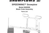 Blizzard Power Plow Wiring Diagram Blizzard Parts List Speedwing Snowplow Plow Side Blade and