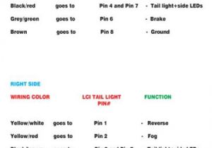 Bmw E46 Rear Light Wiring Diagram E60 Tail Light Wiring Diagram Wiring Diagram Host