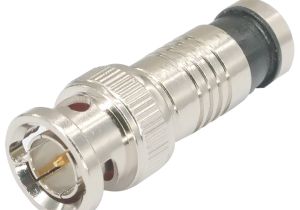 Bnc Connector Wiring Diagram Bnc Male Waterproof Connector for Rg59 Black Od 7 10mm Pi