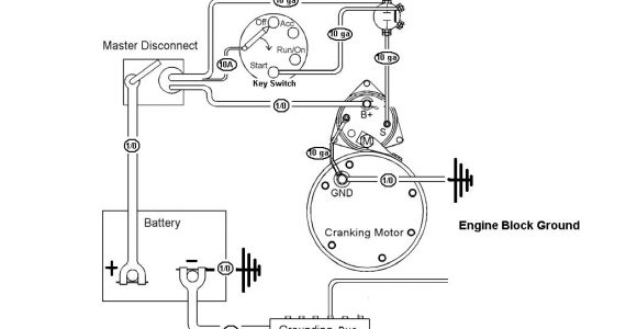 Boat Starter Motor Wiring Diagram Acceptable Starter Motor Wiring with Mag Switch