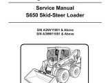 Bobcat 7 Pin Connector Wiring Diagram Bobcat S650 Skid Steer Loader Service Manual 6987168