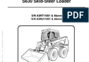 Bobcat Fuel Shut Off solenoid Wiring Diagram Sevice Manual Bobcat S630 1 Pdf Fires Engines