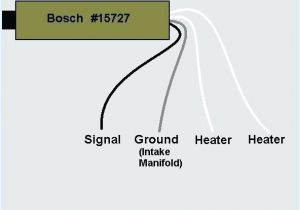 Bosch 15730 Oxygen Sensor Wiring Diagram 4 Wire O2 Diagram Wiring Diagram Database
