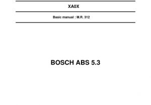 Bosch 5.3 Abs Module Wiring Diagram Abs Megane Anti Lock Braking System Electrical Connector Bosch 5.3 Abs Module Wiring Diagram Abs Megane Anti Lock Braking System Electrical Connector