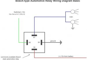 Bosch Relay Wiring Diagram Automotive Relay Wiring Diagrams Manual E Book
