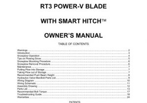 Boss Snow Plow Wiring Diagram Truck Side Rt3 Power V Blade W Smarthitch Owner S Manual Boss Products