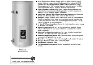 Bradford White Electric Water Heater Wiring Diagram Bradford White Corp M 1 12ut6ss User S Manual Manualzz