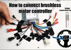 Brain Power Motor Controller Wiring Diagram How to Connect Brushless Motor Controller Wires 250w 36v Wire assemblies