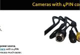 Brigade Camera Wiring Diagram Reversing Camera with Rca Connection or with 4pin Connection Youtube
