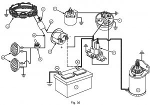 Briggs and Stratton Wiring Diagram 12hp Briggs 12 I C Starter and Battery Wiring Diagram