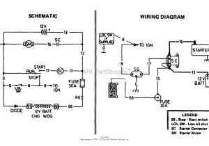Briggs and Stratton Wiring Diagram Mtd Starter Generator Wiring Diagram Wiring Diagram Inside