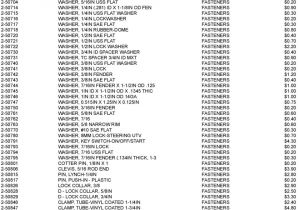 Brister S Chuck Wagon Wiring Diagram American Sportworks Parts Price List Effective 5 1 11 Pdf