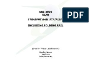 Bruno Wheelchair Lift Wiring Diagram Bruno Elan Sre 3000 Stair Lift Installation Manual 05 13 Bruno Wheelchair Lift Wiring Diagram Bruno Elan Sre 3000 Stair Lift Installation Manual 05 13