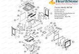 Buck Stove 27000 Wiring Diagram Hearthstone Wood Stoves Parts Diagram Tucson Vf Model 8740