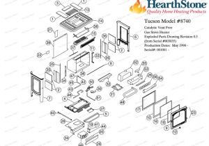 Buck Stove 27000 Wiring Diagram Hearthstone Wood Stoves Parts Diagram Tucson Vf Model 8740