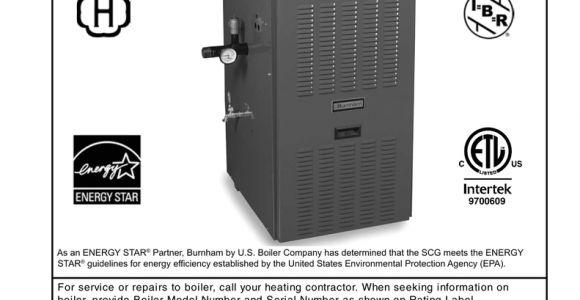 Burnham Gas Boiler Wiring Diagram Burnham Scg Operating Instructions Manualzz Com