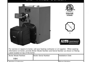 Burnham Gas Boiler Wiring Diagram Burnham V8h Manual Manualzz Com