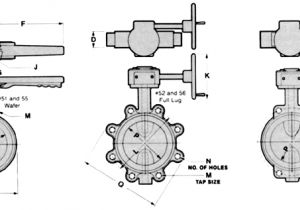 Butterfly Valve Wiring Diagram butterfly Valves Dimensions 2 12
