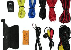 Can Am X3 Wiring Diagram Utv Stereo Rear View Camera Kit W Mount Switch for Can Am Maverick X3