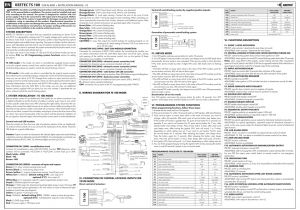 Car Alarm System Wiring Diagram Keetec Ts 100 Manualzz Com